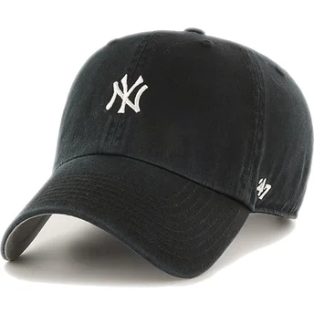 svart-bojd-justerbar-keps-clean-up-base-runner-new-york-yankees-mlb-fran-47-brand