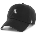 chicago-white-sox-mlb-svart-justerbar-kurvad-keps-clean-up-base-runner-fran-47-brand