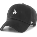 svart-justerbar-bojd-keps-clean-up-base-runner-los-angeles-dodgers-mlb-fran-47-brand