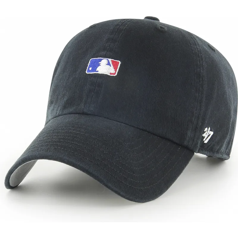 kepsar-curva-svart-justerbart-band-clean-up-base-runner-fran-mlb-av-47-brand