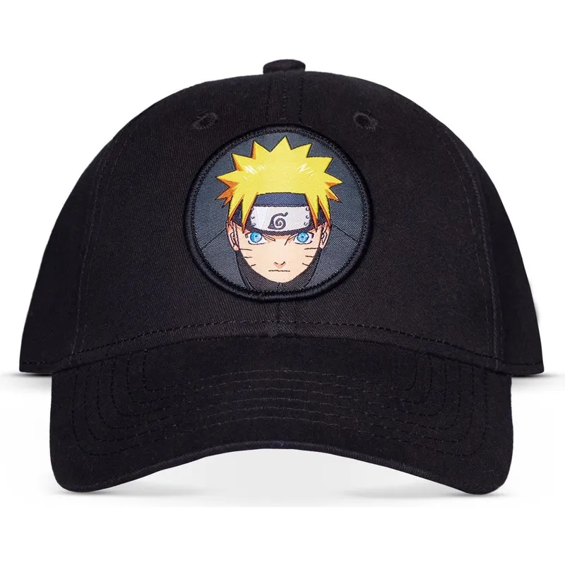 svart-bojd-snapback-keps-naruto-uzumaki-fran-difuzed
