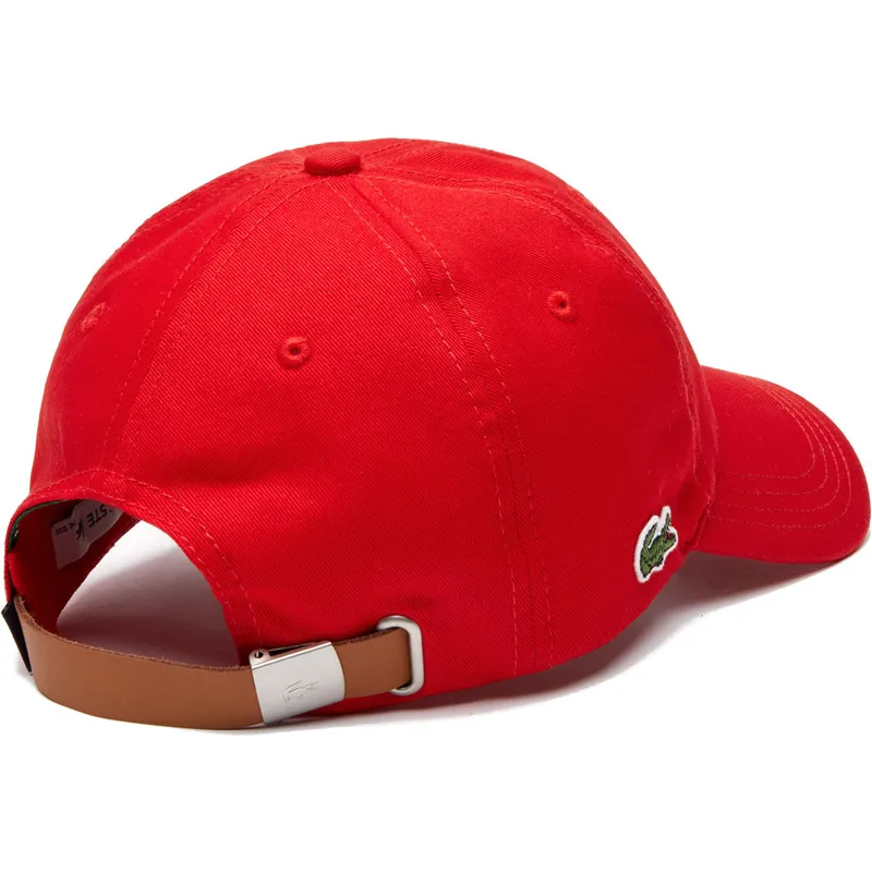 kepsar-curva-rod-justerbart-band-av-lacoste