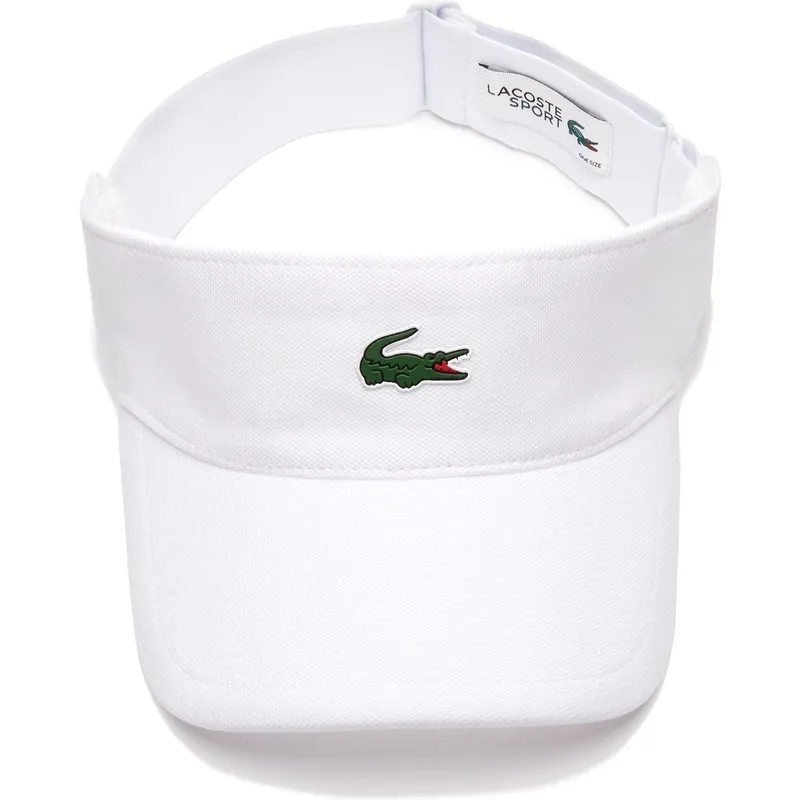 skarmar-curva-vit-justerbart-band-av-lacoste skarmar-curva-vit-justerbart-band-av-lacoste