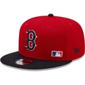 kepsar-plana-rod-snapback-9fifty-team-arch-fran-boston-red-sox-mlb-av-new-era