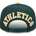 kepsar-plana-gron-snapback-9fifty-team-arch-fran-oakland-athletics-mlb-av-new-era