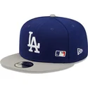 los-angeles-dodgers-mlb-9fifty-team-arch-bla-och-gra-snapback-flat-keps-fran-new-era