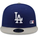 los-angeles-dodgers-mlb-9fifty-team-arch-bla-och-gra-snapback-flat-keps-fran-new-era
