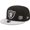 svart-och-gra-platt-skarmkeps-snapback-9fifty-team-arch-las-vegas-raiders-nfl-fran-new-era