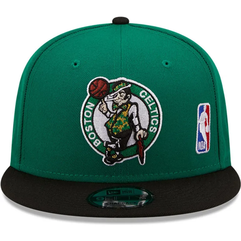 kepsar-plana-gron-snapback-9fifty-team-arch-fran-boston-celtics-nba-av-new-era