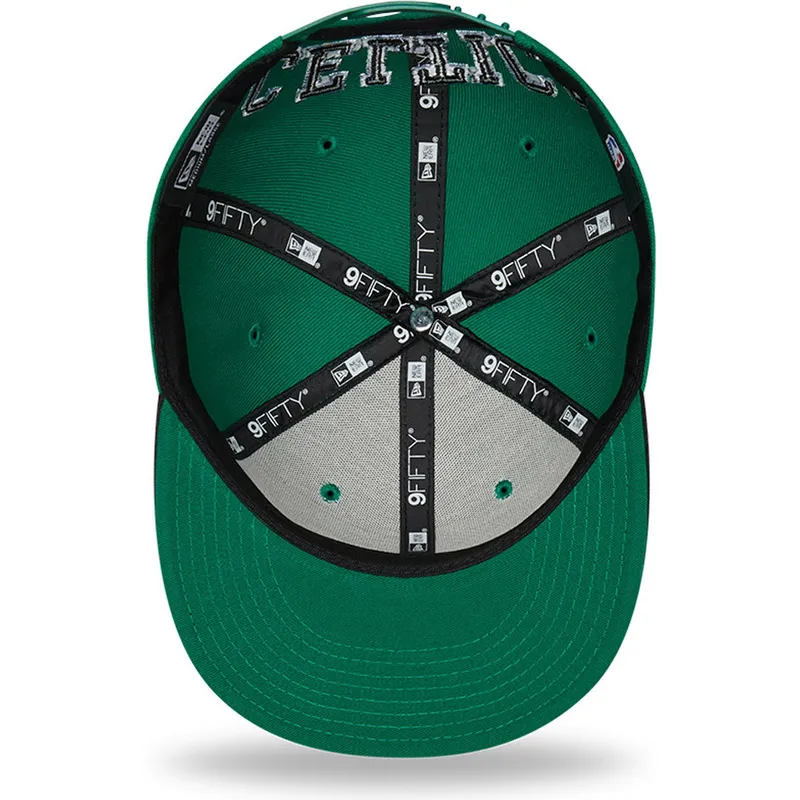 kepsar-plana-gron-snapback-9fifty-team-arch-fran-boston-celtics-nba-av-new-era