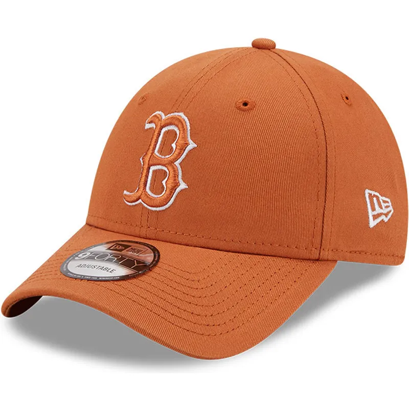 kepsar-curva-brun-justerbart-band-9forty-league-essential-fran-boston-red-sox-mlb-av-new-era