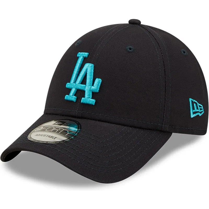 kepsar-curva-marinbla-justerbart-band-9forty-league-essential-fran-los-angeles-dodgers-mlb-av-new-era