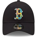 justerbar-morkbla-bojd-keps-9forty-camo-infill-boston-red-sox-mlb-fran-new-era