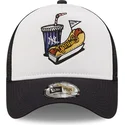 new-era-new-york-yankees-mlb-vit-och-marinbla-a-frame-stadium-food-hot-dog-truckerkeps