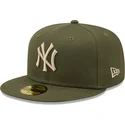 kepsar-plana-gron-justerad-59fifty-league-essential-fran-new-york-yankees-mlb-av-new-era