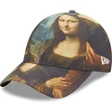 bojd-flerfargad-justerbar-keps-9forty-mona-lisa-le-louvre-fran-new-era