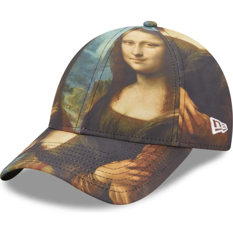 bojd-flerfargad-justerbar-keps-9forty-mona-lisa-le-louvre-fran-new-era