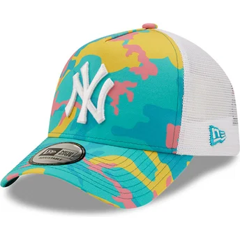 new-york-yankees-mlb-new-era-a-frame-camo-pack-bla-och-vit-truckerkeps