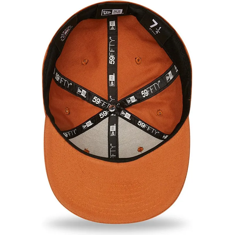 kepsar-plana-brun-justerad-59fifty-league-essential-fran-los-angeles-dodgers-mlb-av-new-era