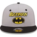 gra-och-svart-platt-keps-snapback-for-barn-9fifty-batman-dc-comics-karaktar-fran-new-era