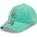 kepsar-curva-gron-justerbart-band-9forty-infill-fran-los-angeles-dodgers-mlb-av-new-era
