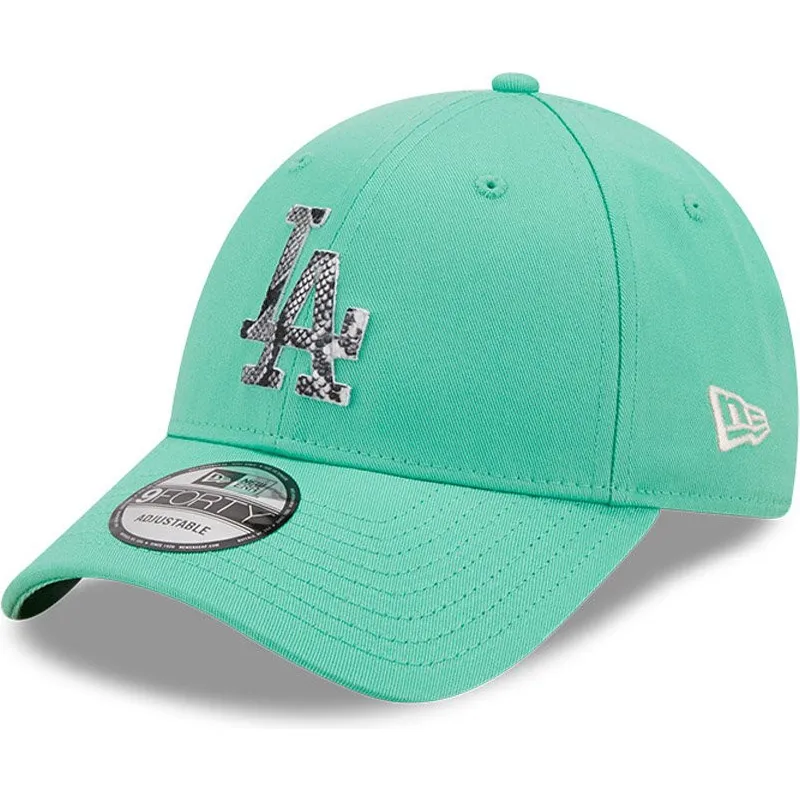 kepsar-curva-gron-justerbart-band-9forty-infill-fran-los-angeles-dodgers-mlb-av-new-era