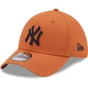 kepsar-curva-brun-justerad-39thirty-league-essential-fran-new-york-yankees-mlb-av-new-era