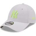 new-era-new-york-yankees-mlb-9forty-neon-pack-justerbar-gra-bojd-keps-med-gron-logotyp