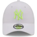 new-era-new-york-yankees-mlb-9forty-neon-pack-justerbar-gra-bojd-keps-med-gron-logotyp