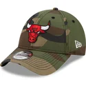 justerbar-camouflagemonstrad-bojd-skarmkeps-9forty-chicago-bulls-nba-fran-new-era