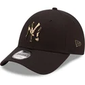 kepsar-curva-svart-justerbart-band-marron-9forty-camo-infill-fran-new-york-yankees-mlb-av-new-era