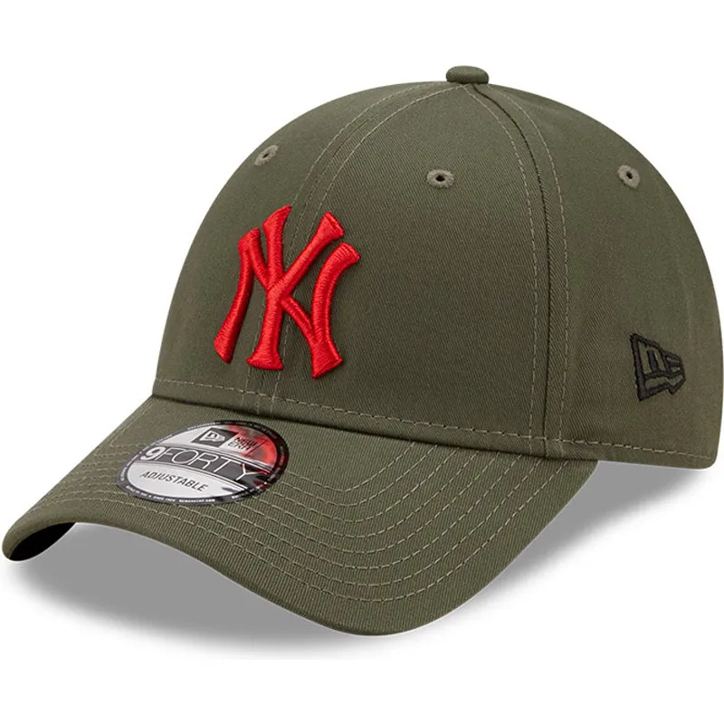 kepsar-curva-gron-justerbart-band-9forty-stadium-food-fran-new-york-yankees-mlb-av-new-era