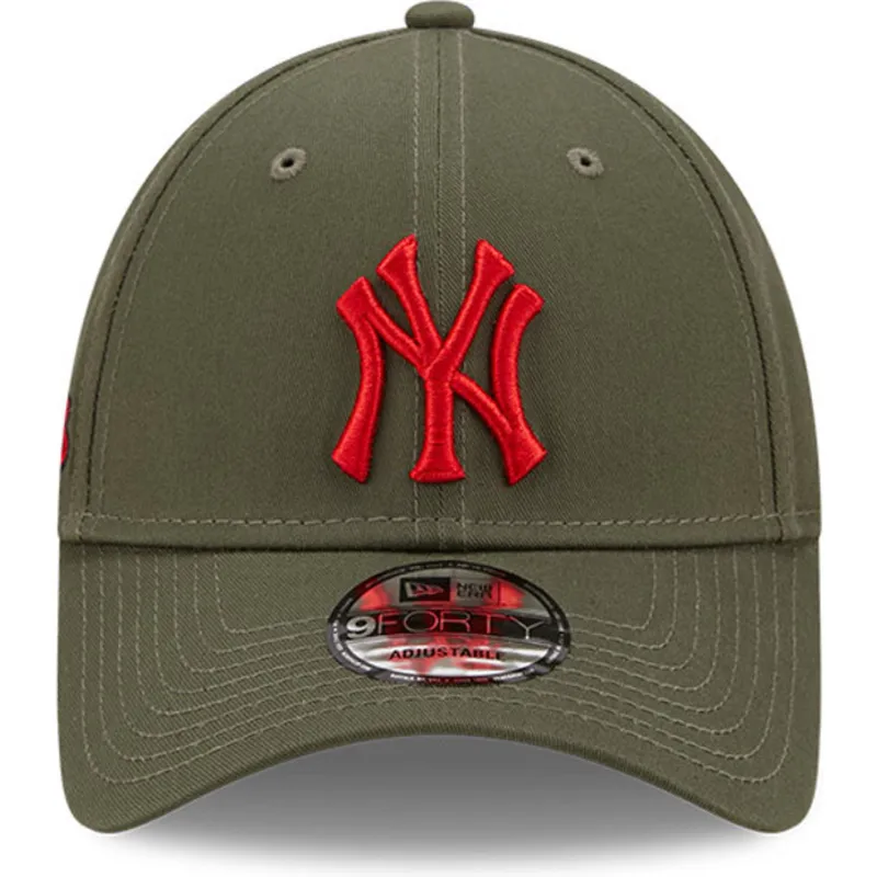 kepsar-curva-gron-justerbart-band-9forty-stadium-food-fran-new-york-yankees-mlb-av-new-era