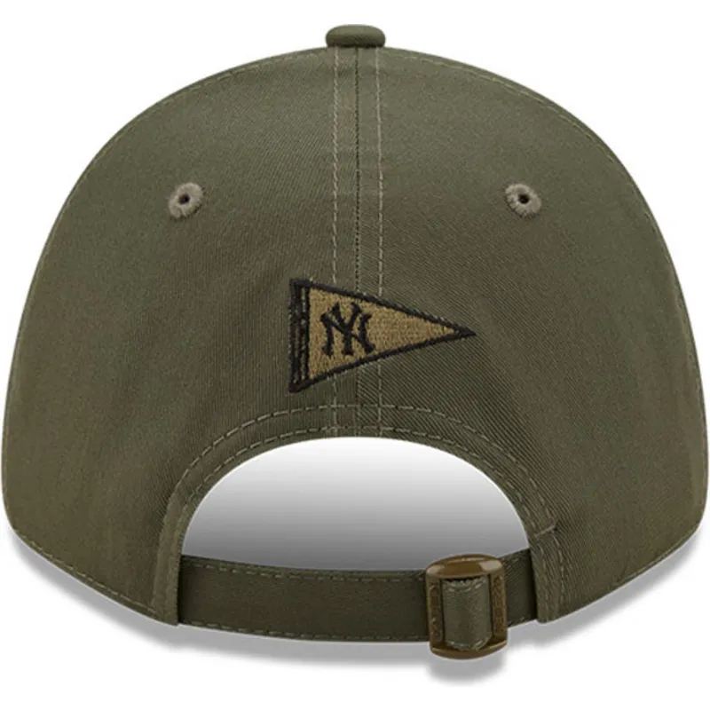 kepsar-curva-gron-justerbart-band-9forty-stadium-food-fran-new-york-yankees-mlb-av-new-era