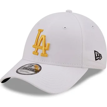 kepsar-curva-vit-justerbart-band-dorado-9forty-stadium-food-fran-los-angeles-dodgers-mlb-av-new-era