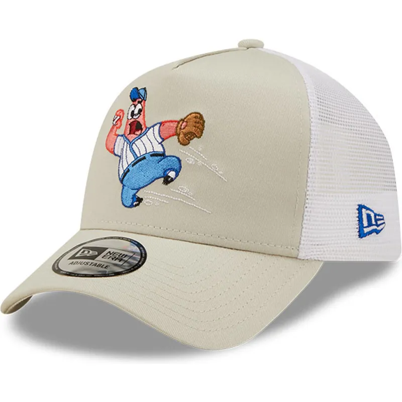 kepsar-curva-beige-snapback-a-frame-sporty-fran-patricio-estrella-bob-esponja-av-new-era
