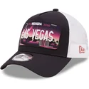 new-era-nevada-las-vegas-a-frame-license-plate-marinbla-och-vit-truckerkeps