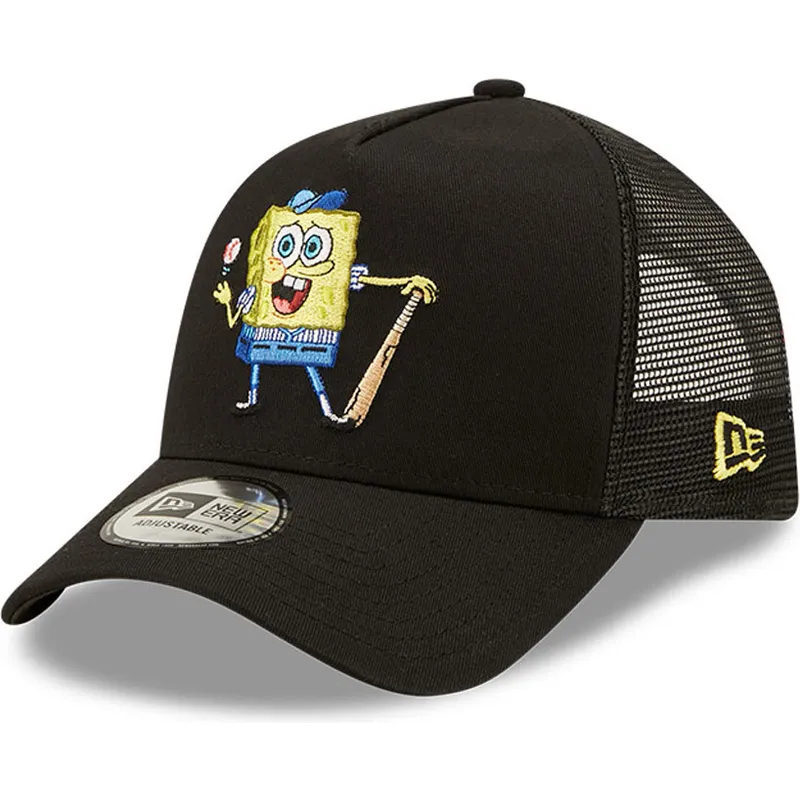 kepsar-curva-svart-snapback-a-frame-sporty-fran-bob-esponja-av-new-era
