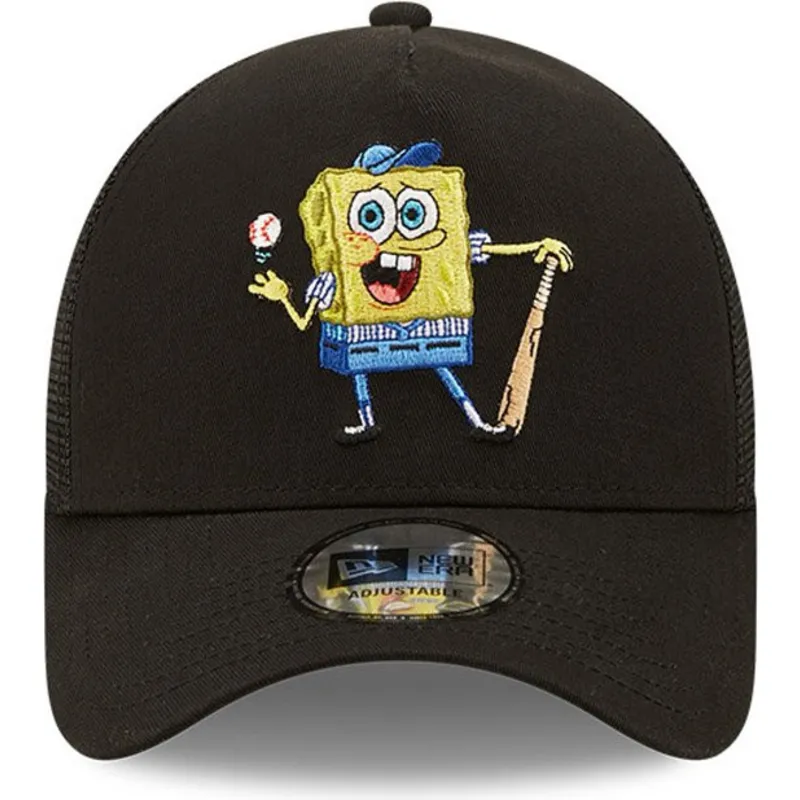 kepsar-curva-svart-snapback-a-frame-sporty-fran-bob-esponja-av-new-era