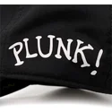 justerbar-svart-bojd-keps-for-barn-med-snoopy-peanuts-fran-puma