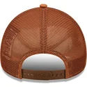 kepsar-curva-brun-snapback-a-frame-tonal-mesh-fran-new-york-yankees-mlb-av-new-era