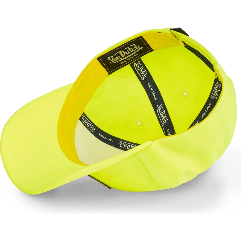 gul-bojd-keps-snapback-kustom-kulture-col-yel1-fran-von-dutch