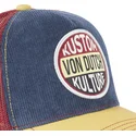 von-dutch-kustom-kulture-kus-marinbla-rod-och-brun-truckerkeps
