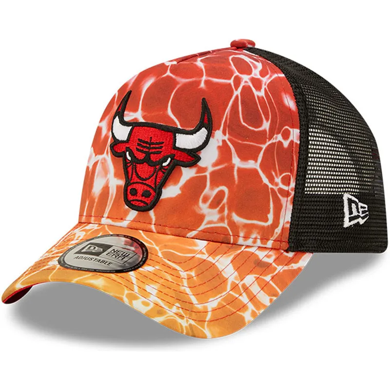 kepsar-curva-apelsin-snapback-a-frame-summer-city-fran-chicago-bulls-nba-av-new-era