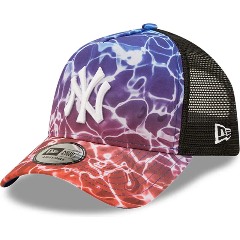 kepsar-curva-flerfargad-snapback-a-frame-summer-city-fran-new-york-yankees-mlb-av-new-era