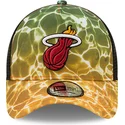 kepsar-curva-flerfargad-snapback-a-frame-summer-city-fran-miami-heat-nba-av-new-era