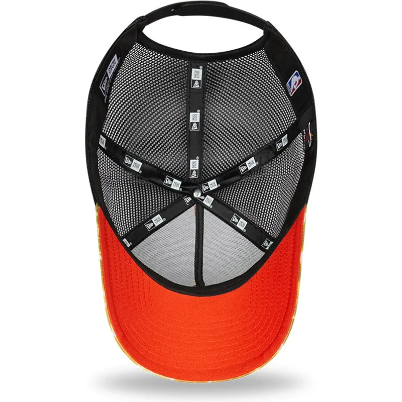 kepsar-curva-flerfargad-snapback-a-frame-summer-city-fran-miami-heat-nba-av-new-era