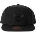 svart-kurvkeps-snapback-superman-dc-comics-metallmarke-fran-difuzed