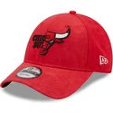 justerbar-rod-bojd-keps-9forty-washed-pack-split-logo-chicago-bulls-nba-fran-new-era