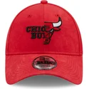 justerbar-rod-bojd-keps-9forty-washed-pack-split-logo-chicago-bulls-nba-fran-new-era